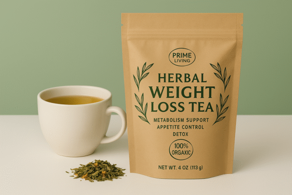 Prime Living - Herbal Weight Loss Tea - Image 4